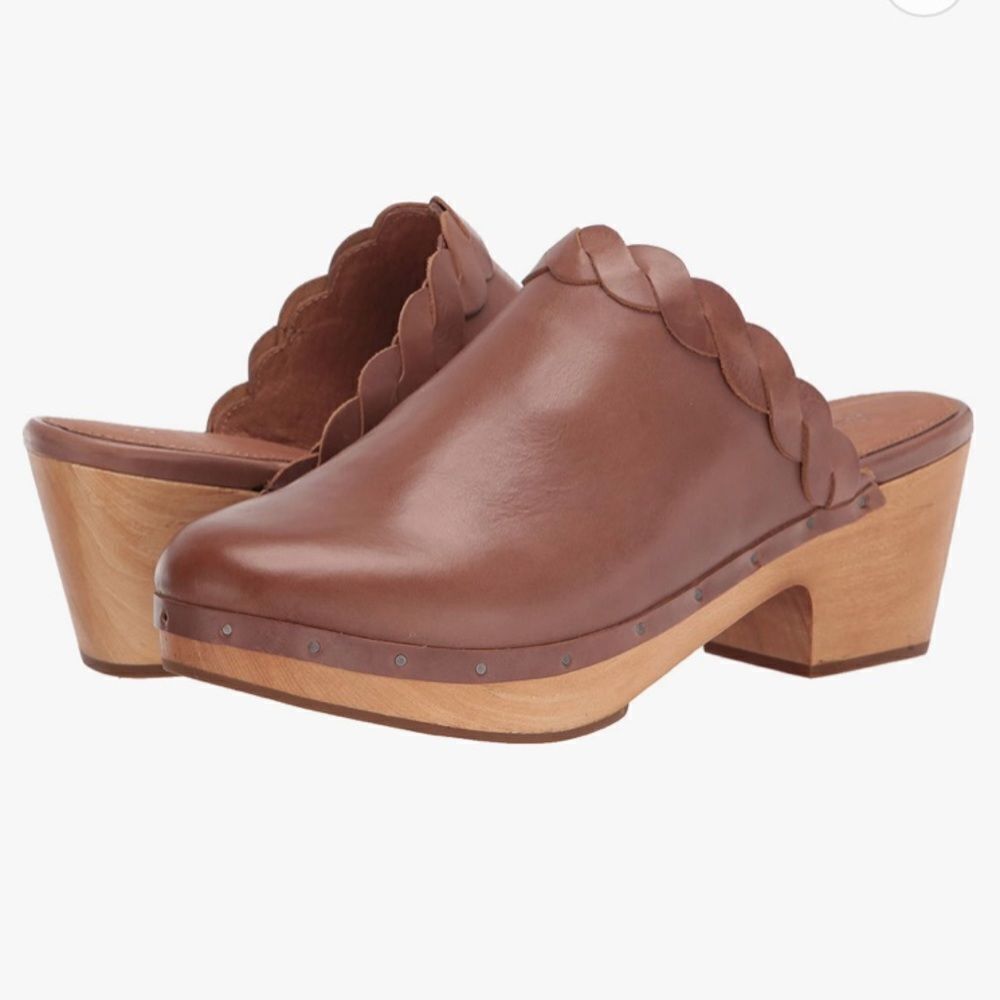 Frye Mille Braid Mule Clog size 6M